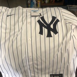 Ny Yankees Nike baseball Jersey Xl 135 obo brand new with tags